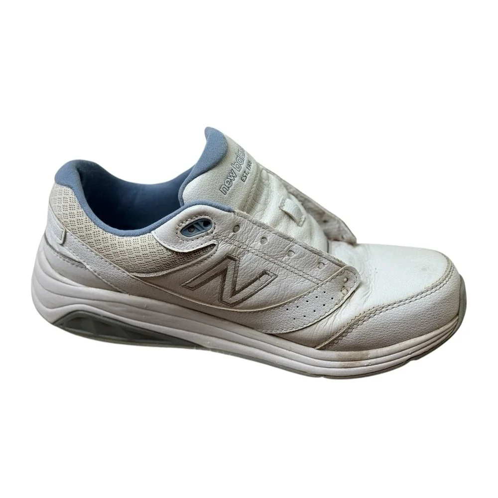 New Balance 928 V3 Women's Size 9B White/Blue‎ USA WW928WB3 Walking Shoes